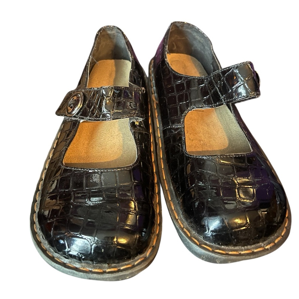 Kagen Professional Black Slip Resistant Mary Jane Shoes SZ 7